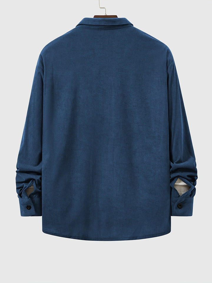 Sheldon | Relaxed Textured Button-Up Shirt