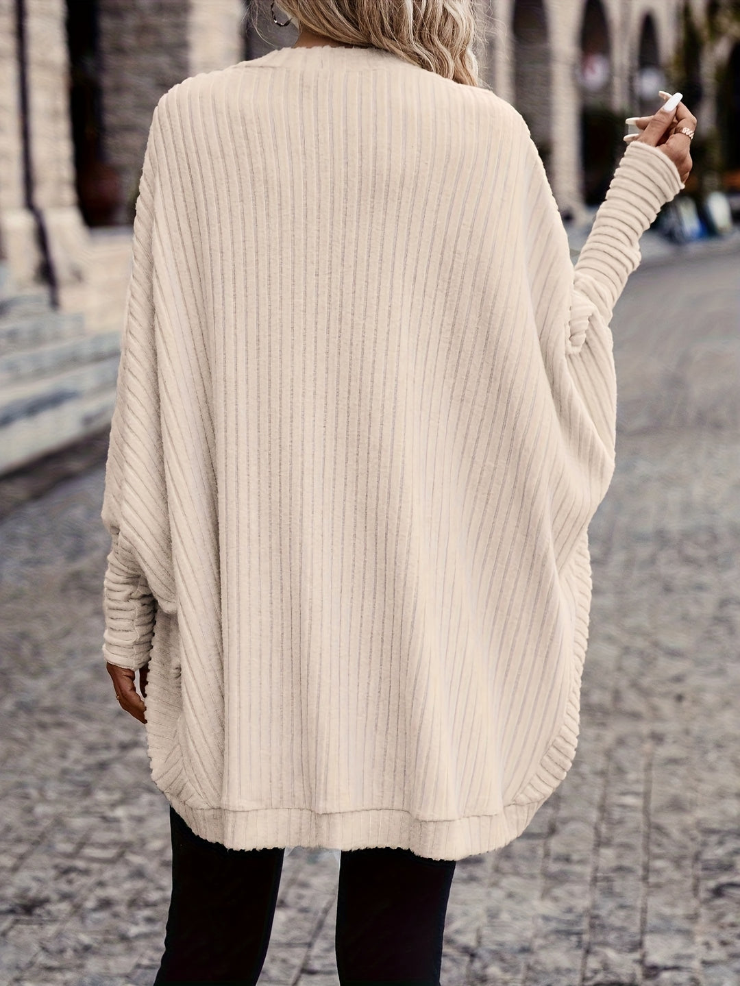 Theresa | Relaxed Open-Front Cardigan