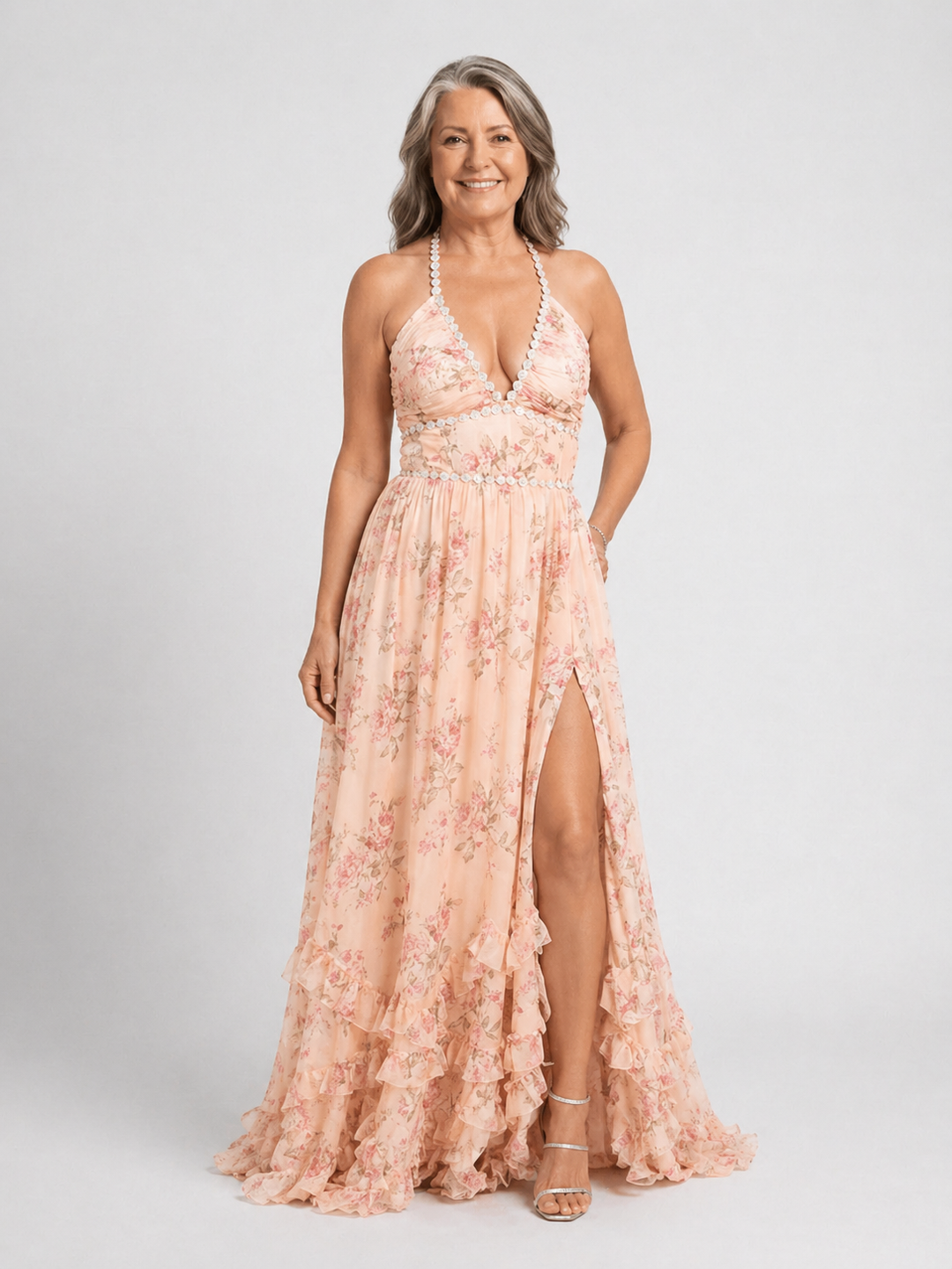 Cora | Romantic Tiered Maxi Dress