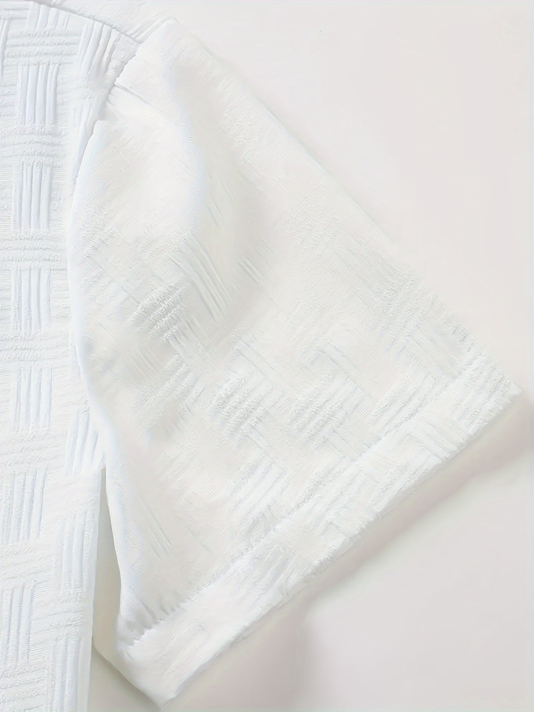 Jasper | Textured Short-Sleeve Two-Piece Set