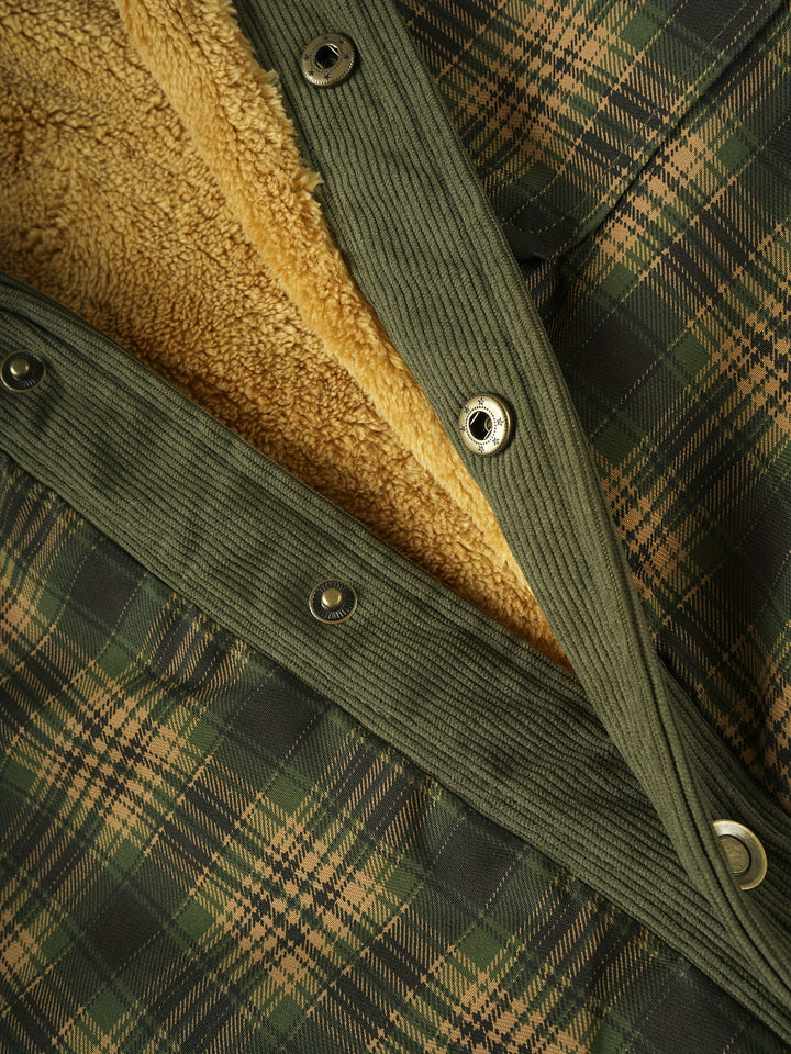 Garrett | Rugged Plaid Overshirt Jacket