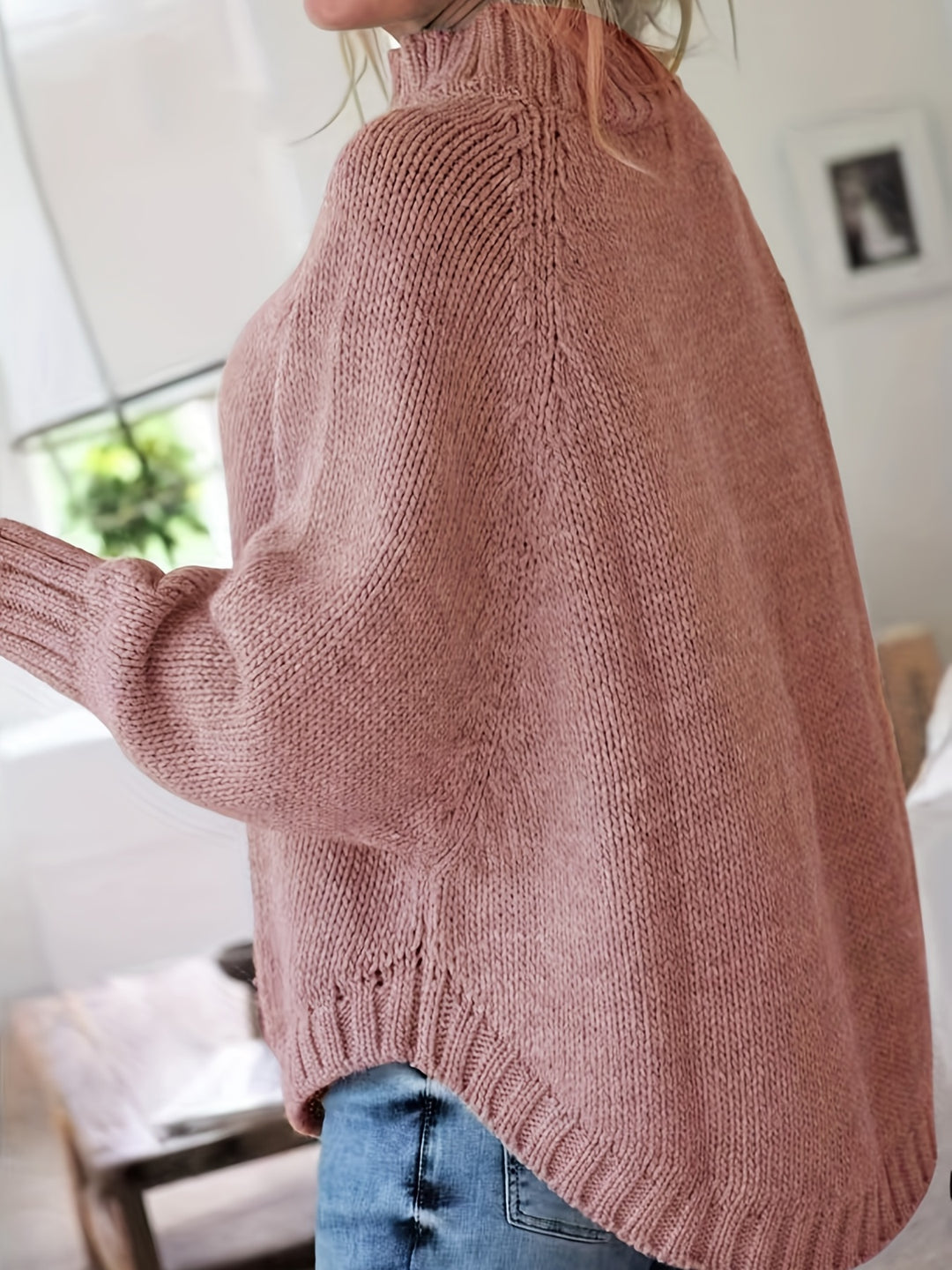 Gretchen | Cable-Knit High-Neck Sweater