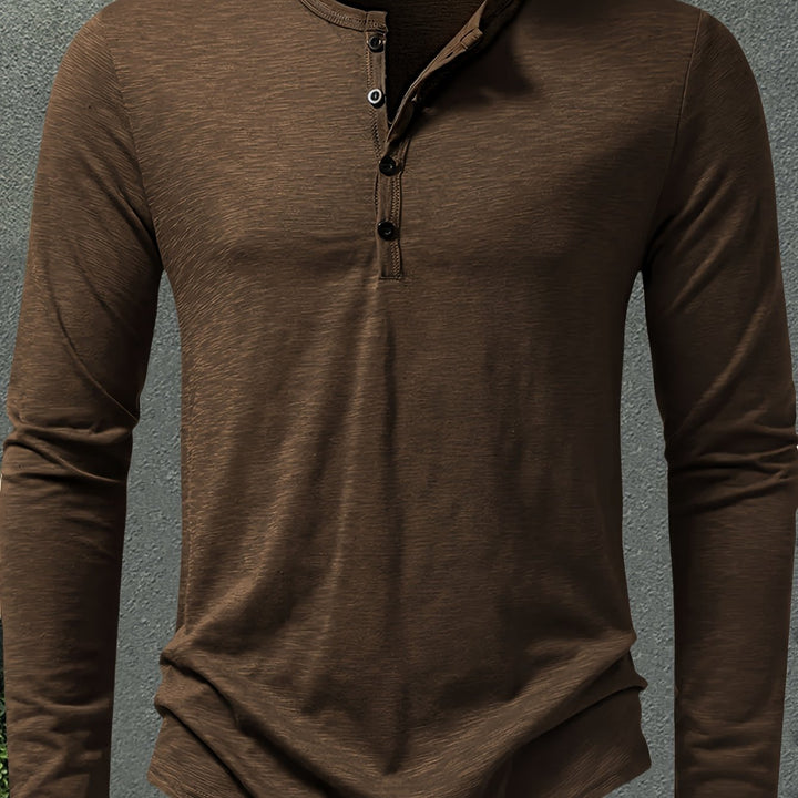 Marshall | Refined Long-Sleeve Henley
