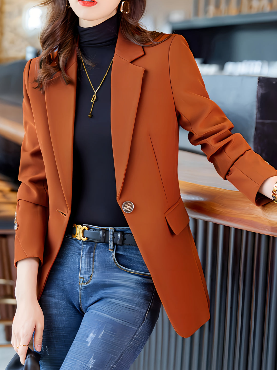 Charlotte | Tailored Longline Blazer