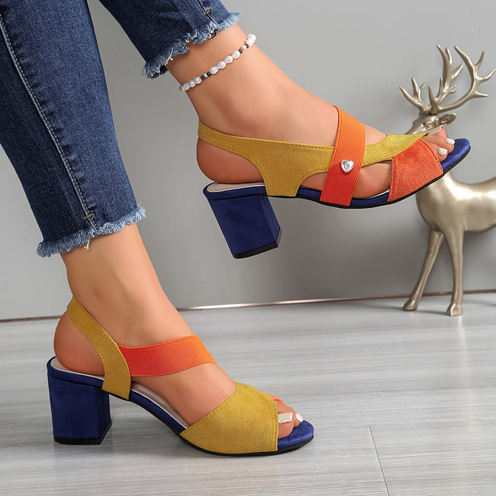 Marcella | Comfort Block Heel Sandals