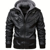 Grayson | Hooded Moto Jacket