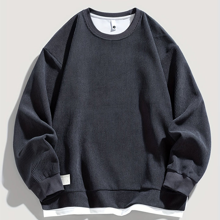 Dawson | Layered Crewneck Sweatshirt