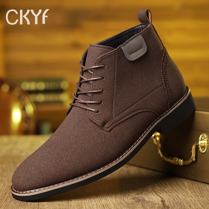 Oliver | Refined Lace-Up Ankle Boots