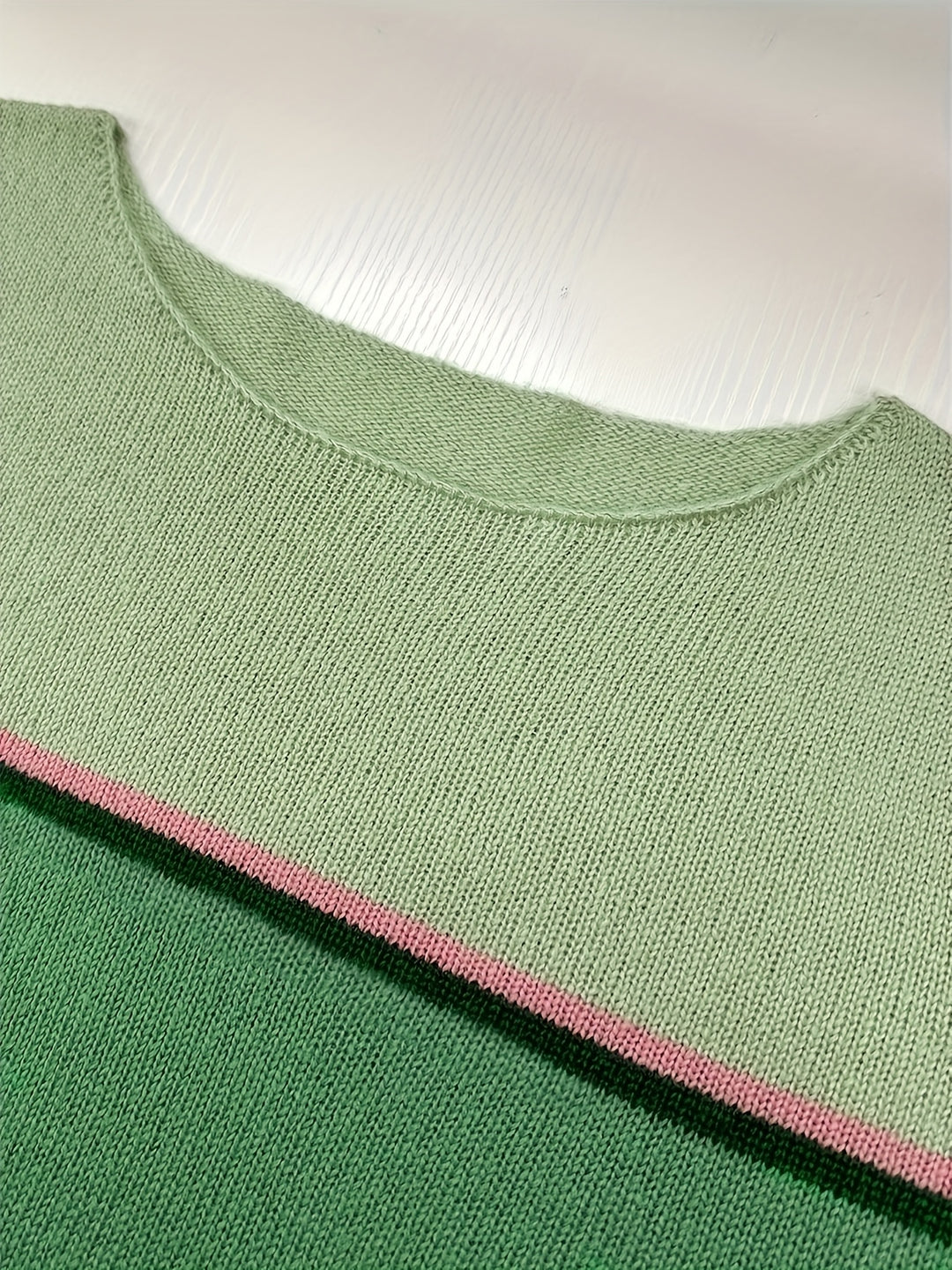 Marion | Colour-Block Long Sleeve Jumper
