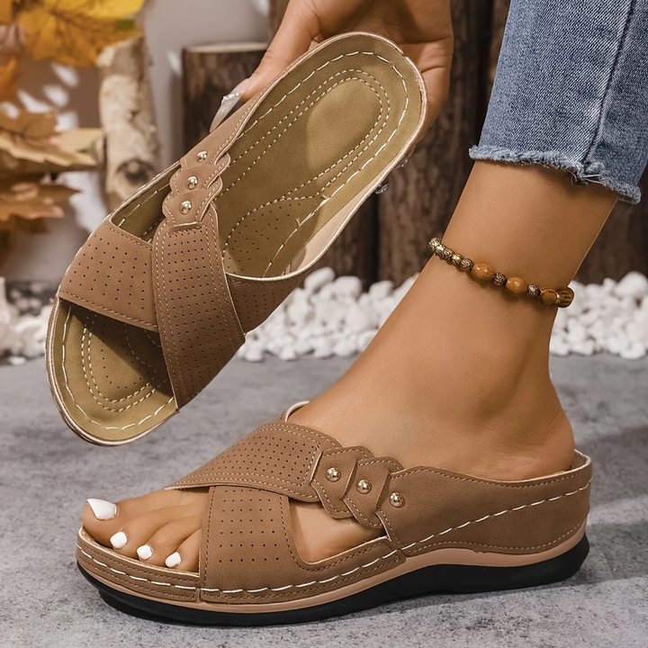 Cecilia | Comfort Wedge Sandals