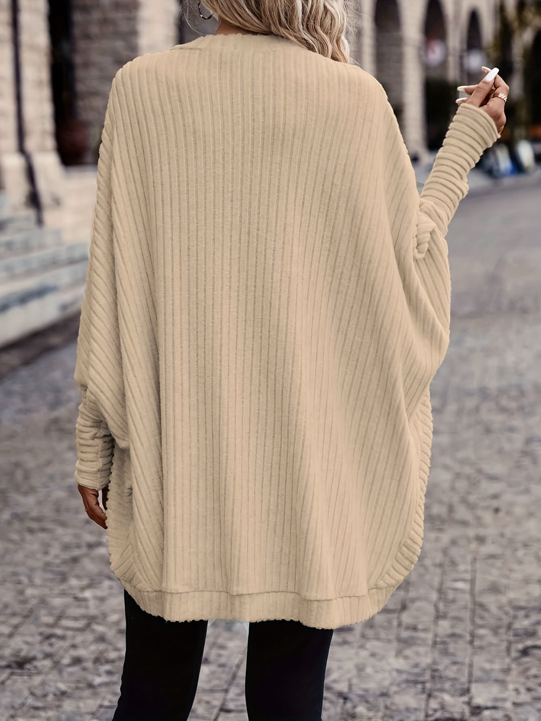 Theresa | Relaxed Open-Front Cardigan