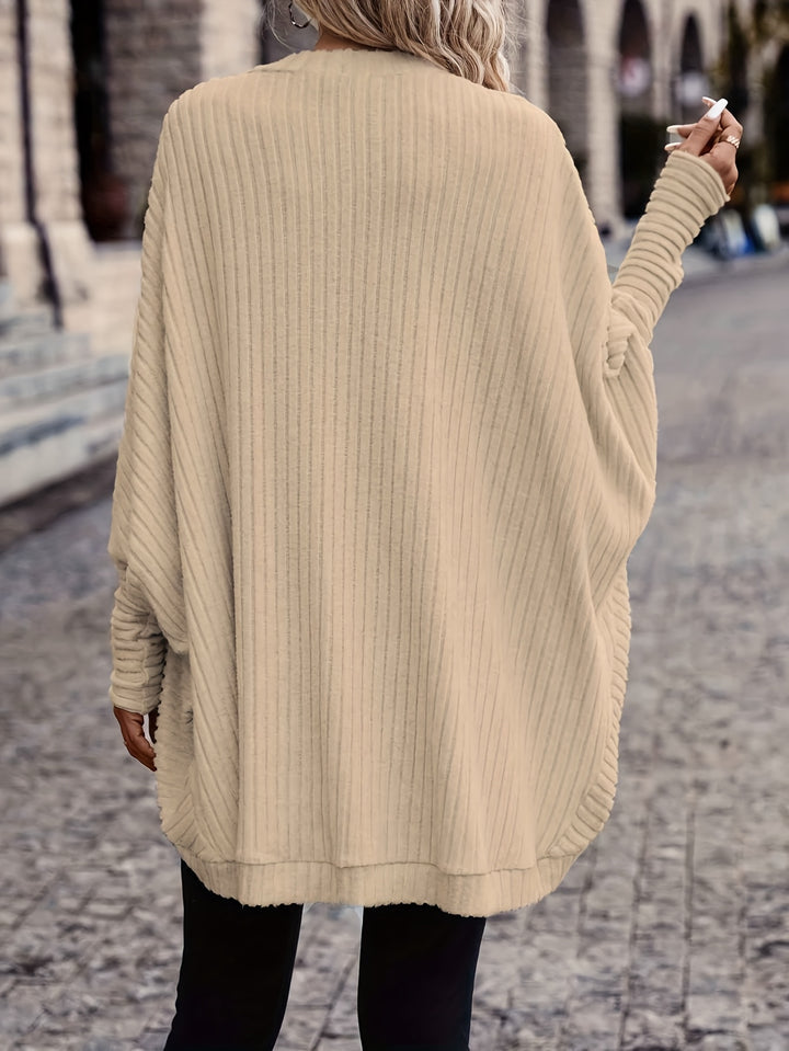 Theresa | Relaxed Open-Front Cardigan