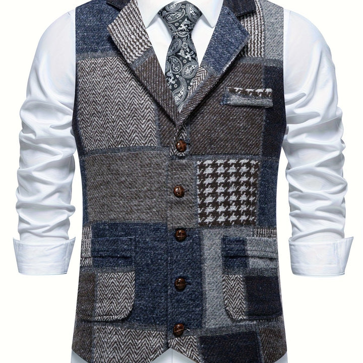 Edmund | Heritage Patchwork Waistcoat