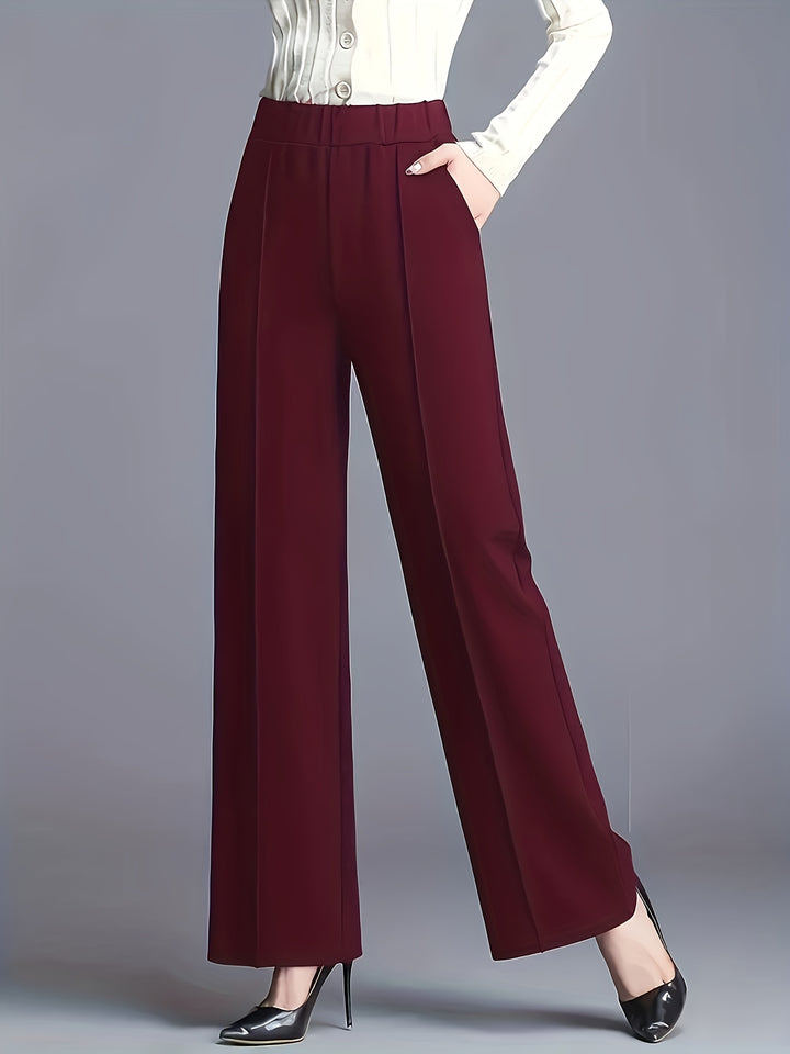 Emmeline | High-Waisted Wide-Leg Trousers
