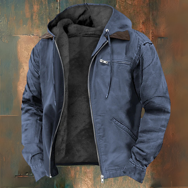 Callahan | Rugged Hooded Zip Jacket