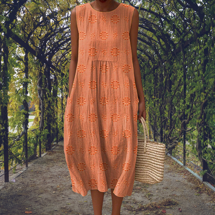 Ophelia | Relaxed Sleeveless Pocket Dress