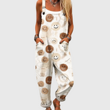 Almira | Smiley Print Jumpsuit