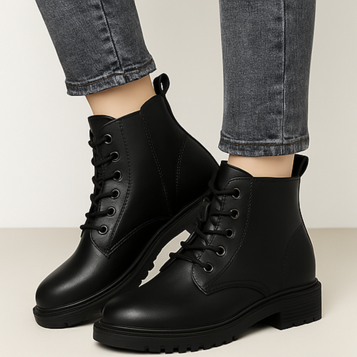 Gemma | Supportive Lace-Up Ankle Boots
