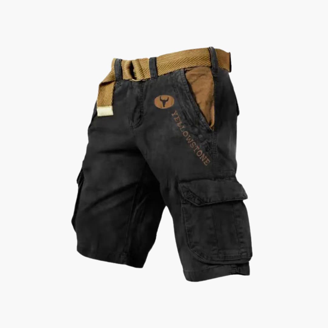 Hudson | Rugged Six-Pocket Cargo Shorts