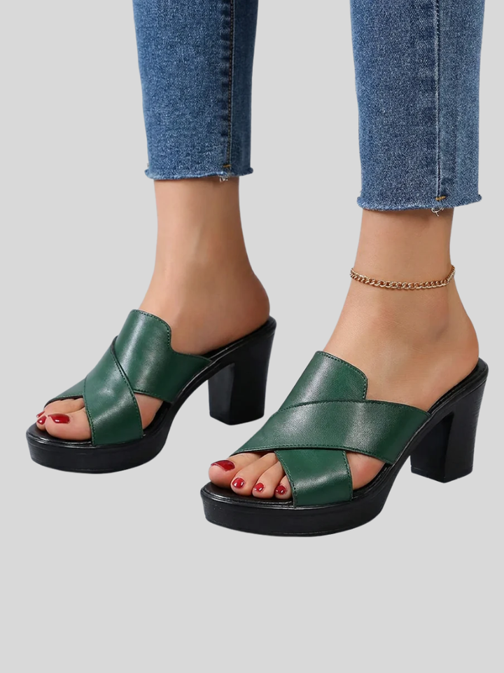 Sabrina | Elegant Block-Heel Sandals