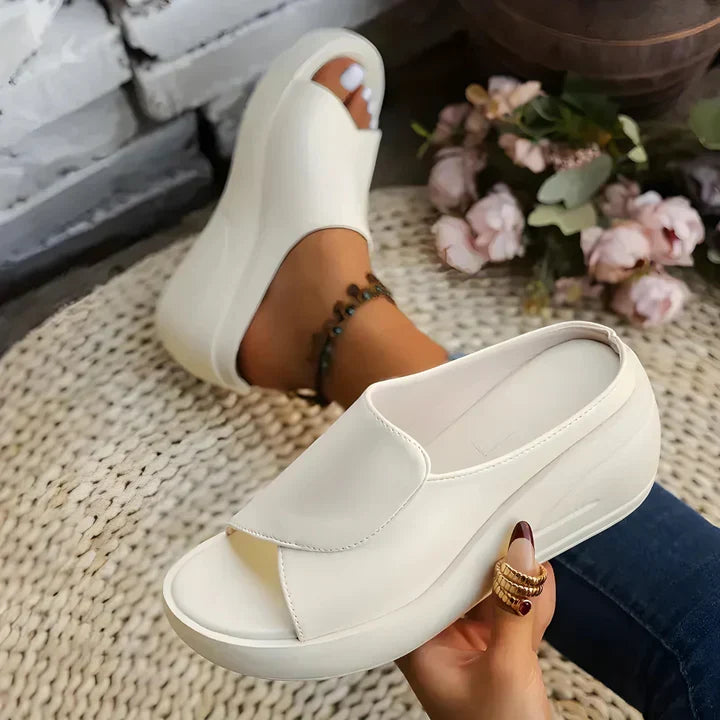 Marcella | Cushioned Wedge Sandals