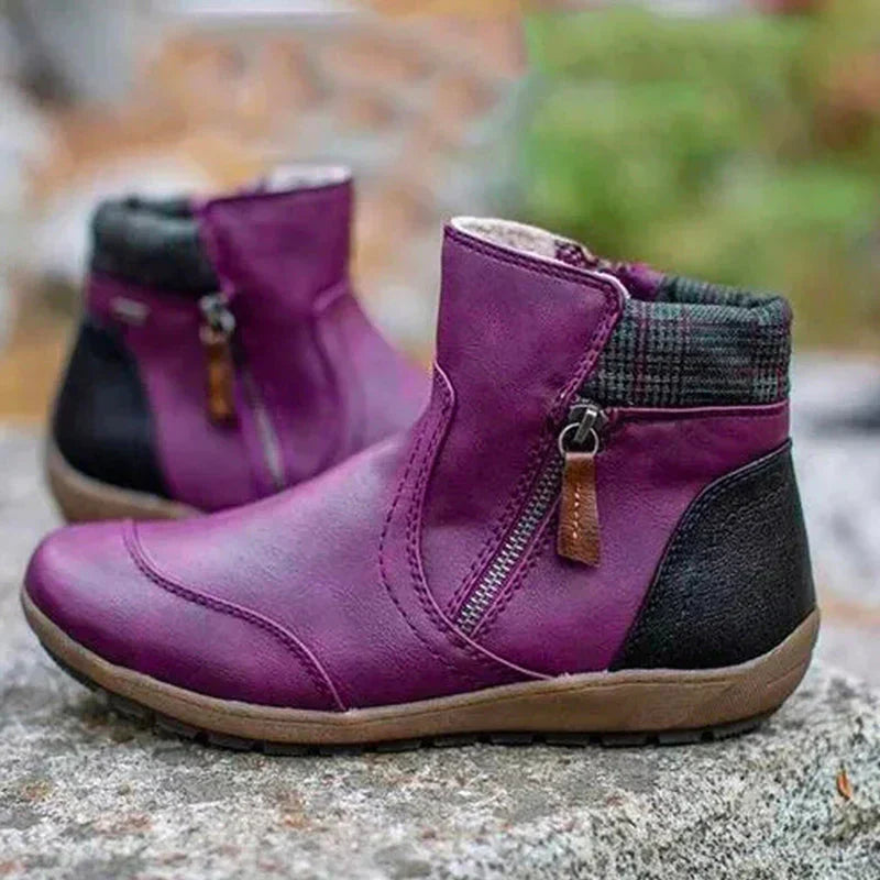 Hattie | Cosy Side-Zip Ankle Boots