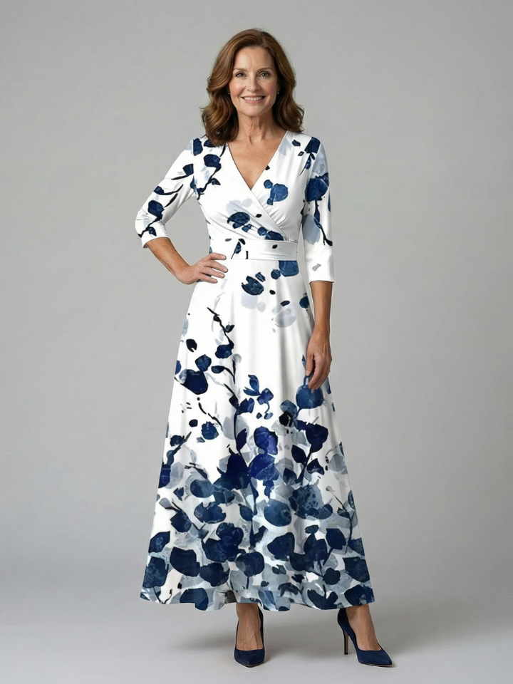 Susanne | Floral Wrap Maxi Dress