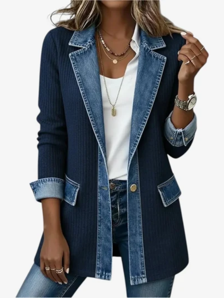 Wendy | Structured Contrast Jacket