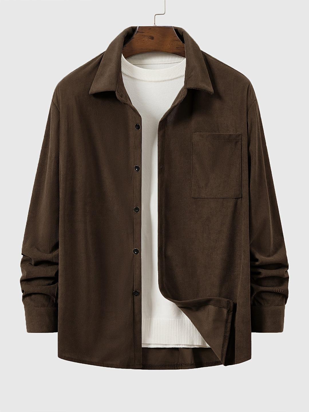 Sheldon | Relaxed Textured Button-Up Shirt