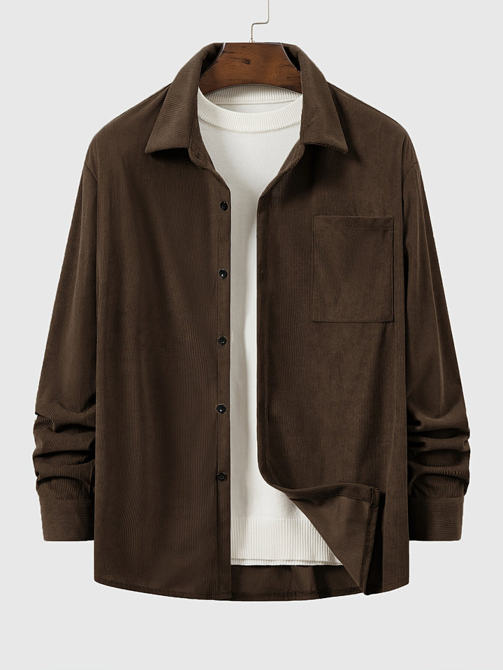 Sheldon | Relaxed Textured Button-Up Shirt