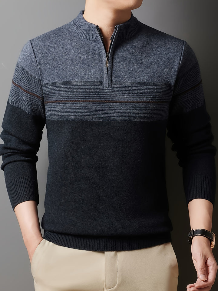 Redmond | Half-Zip Mock Neck Jumper