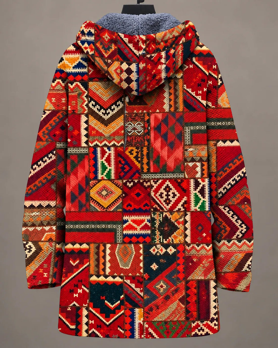 Harlan | Heritage-Pattern Hooded Jacket