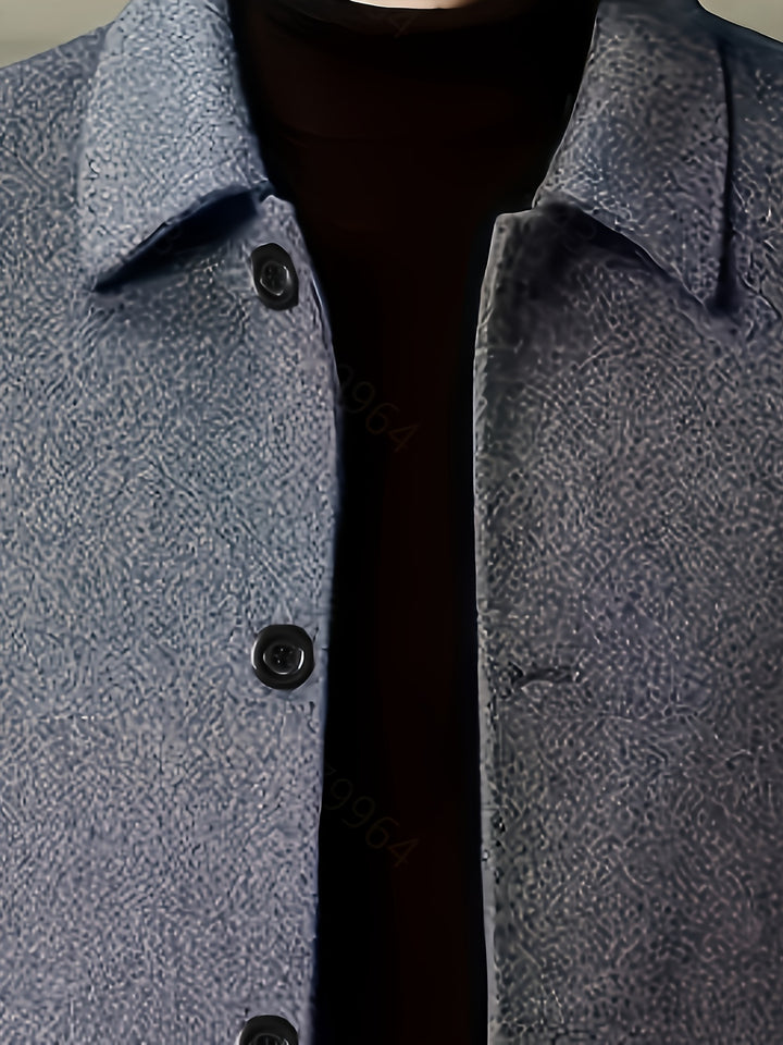 Harlan | Refined Single-Breasted Overcoat