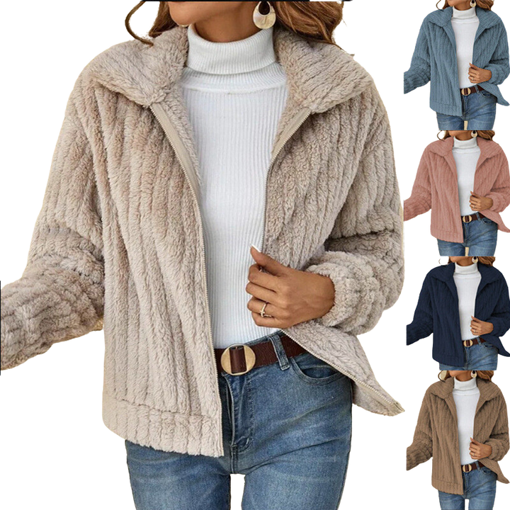 Cassidy | Cosy Textured Jacket