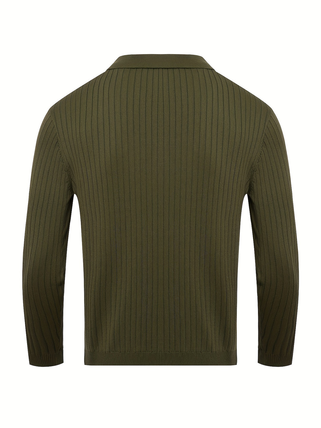 Dawson | Ribbed Collared Polo Jumper