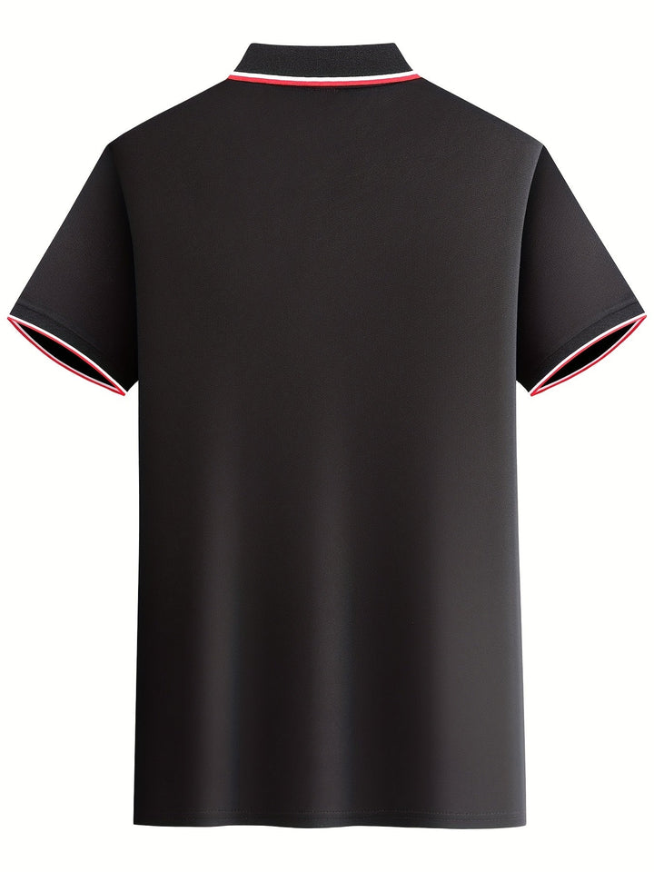 Preston | Tipped Collar Short Sleeve Polo Shirt