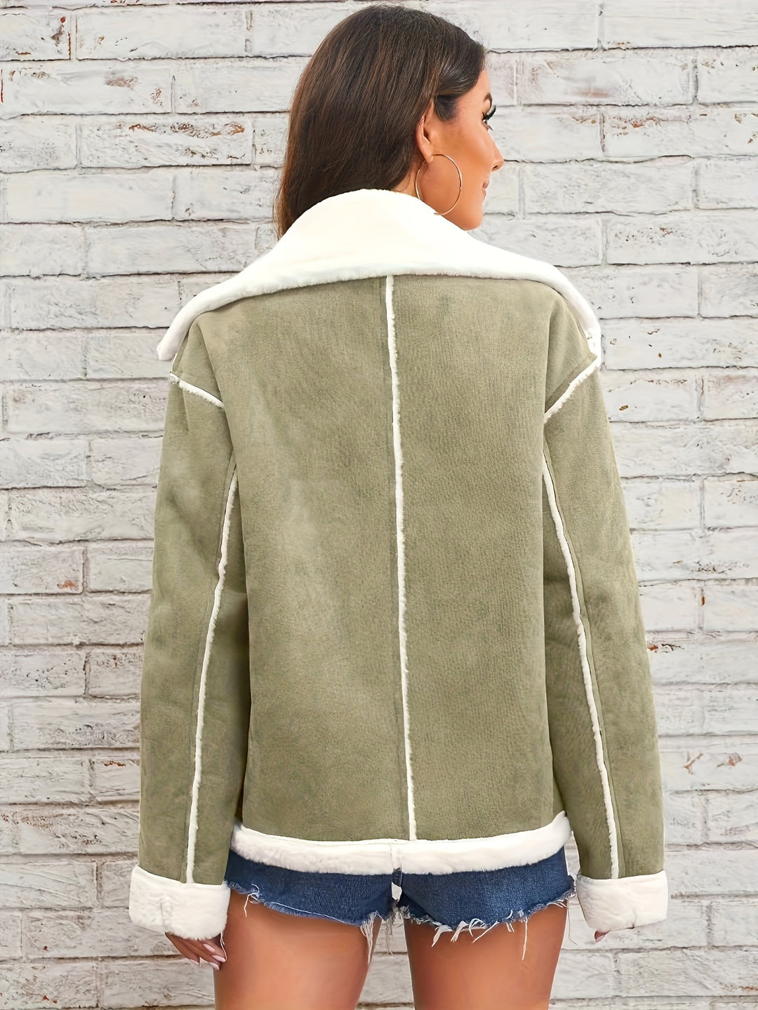Cordelia | Cosy Shearling-Trim Jacket