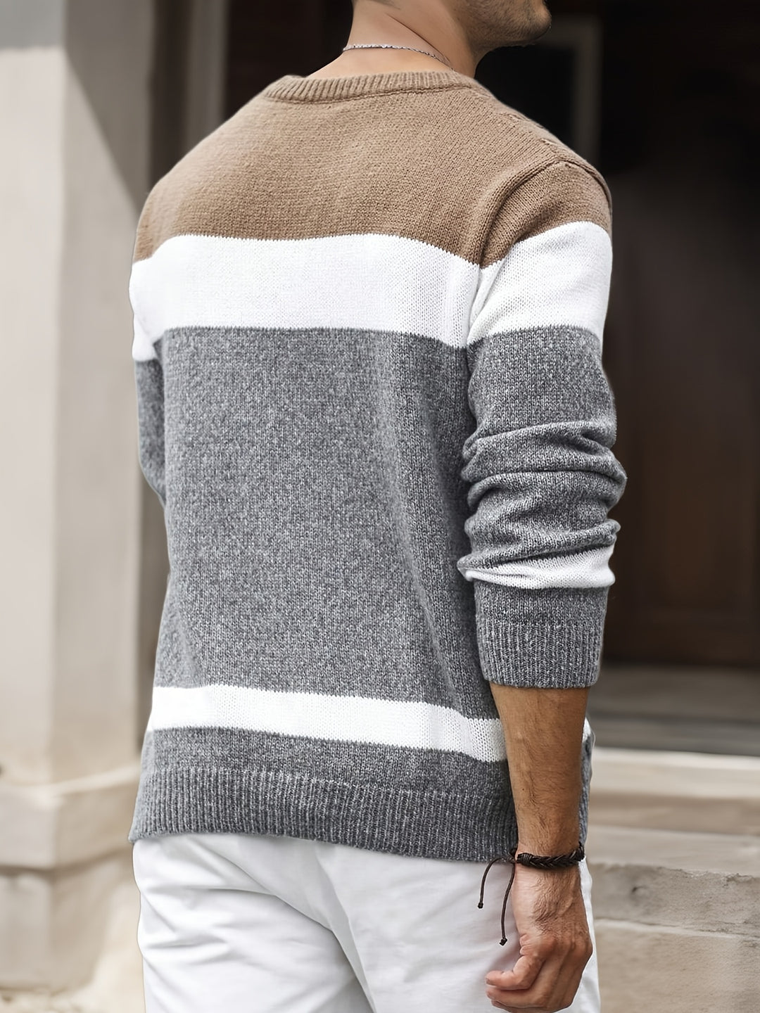 Malcolm | Classic Cable-Knit Jumper