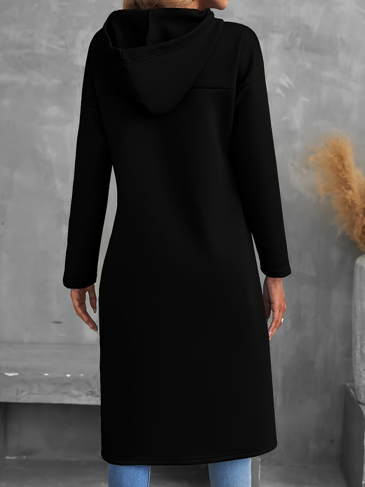 Elodie | High-Low Draped Hoodie