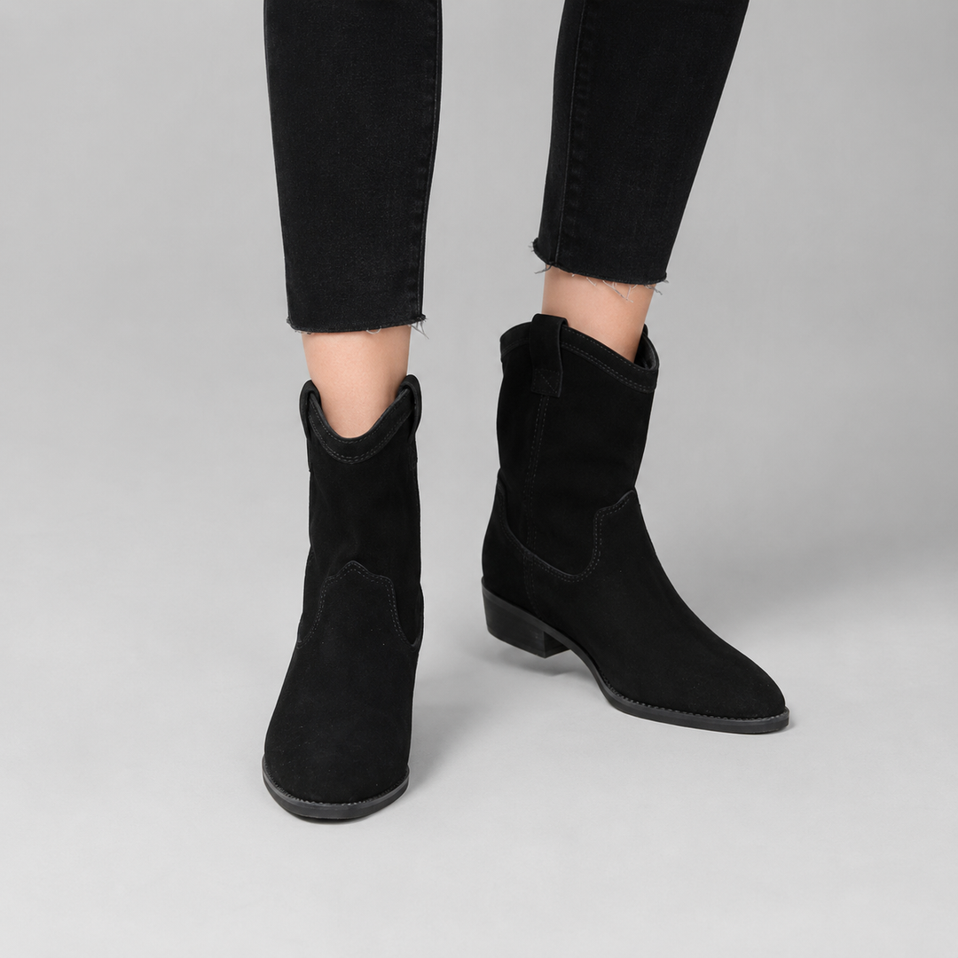 Darcy | Western Ankle Boots