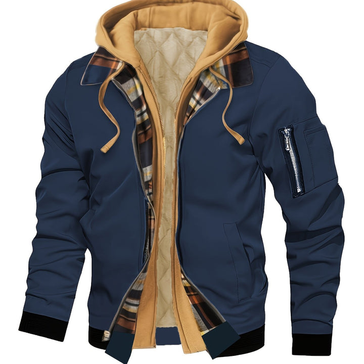 Everett | Insulated Hooded Zip Jacket