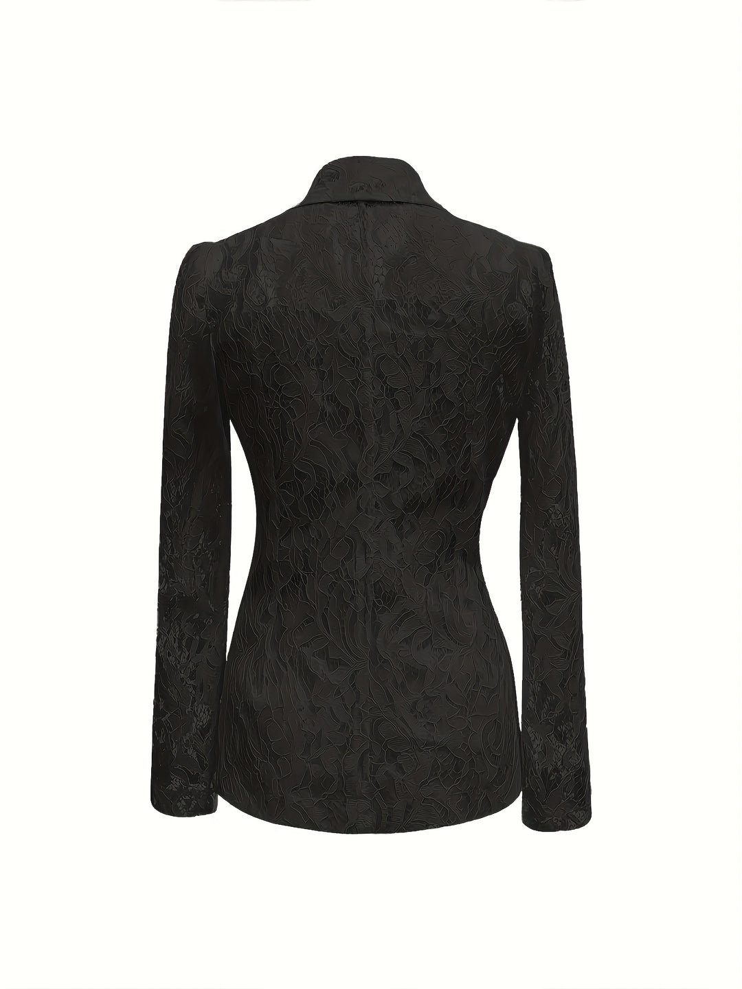 Genevra | Floral Openwork Blazer