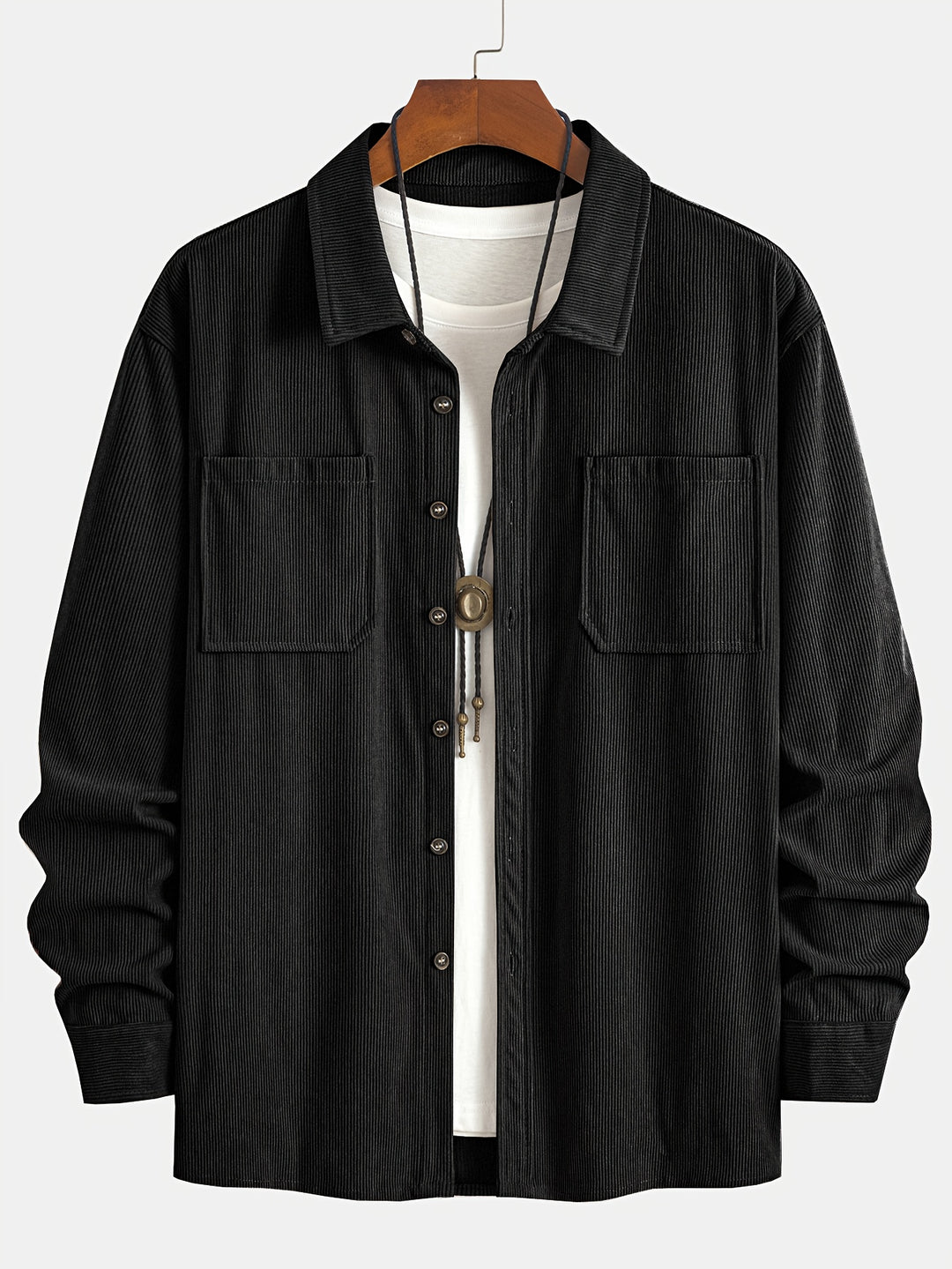 Dalton | Textured Ribbed Overshirt