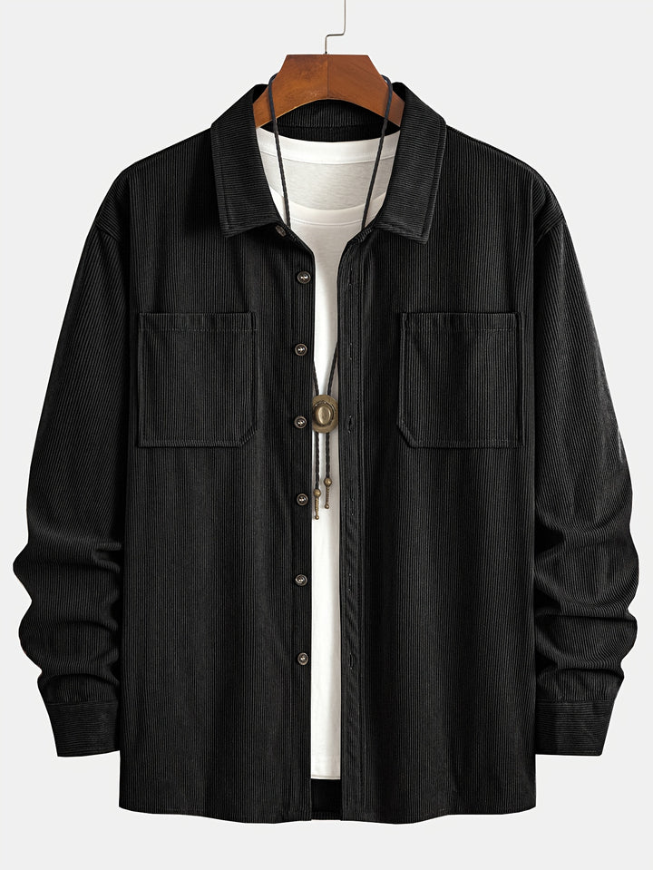 Dalton | Textured Ribbed Overshirt