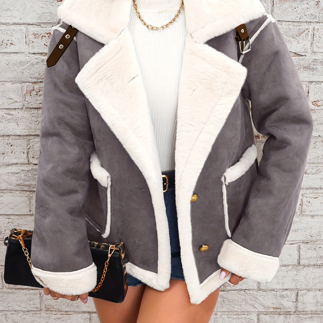 Cordelia | Cosy Shearling-Trim Jacket