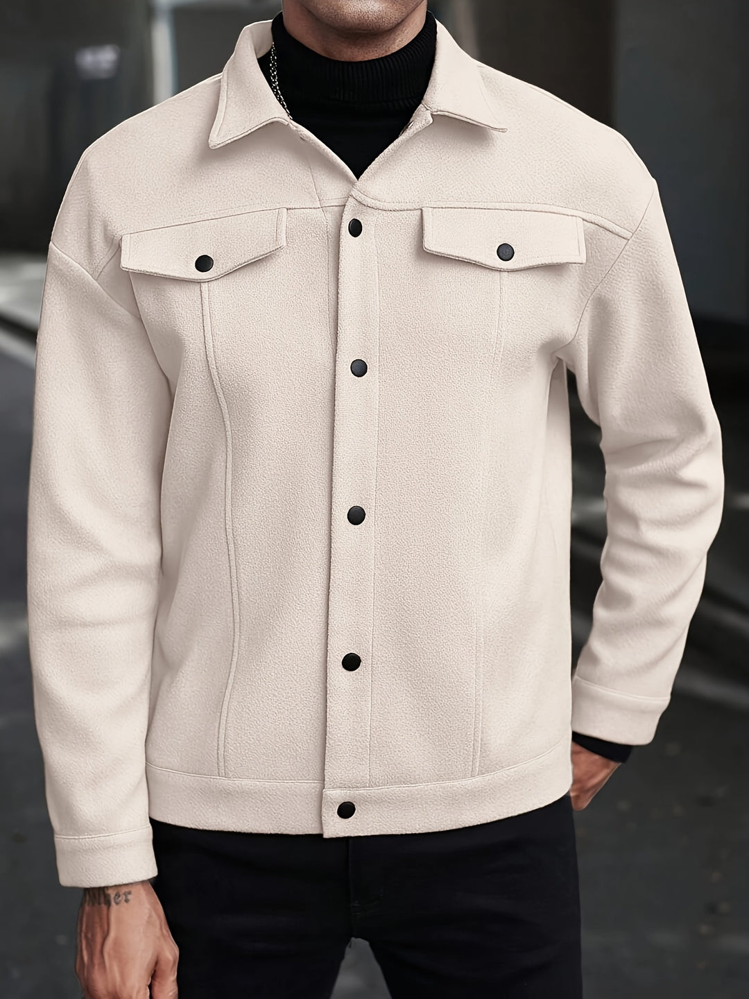 Nathaniel | Classic Button-Up Jacket