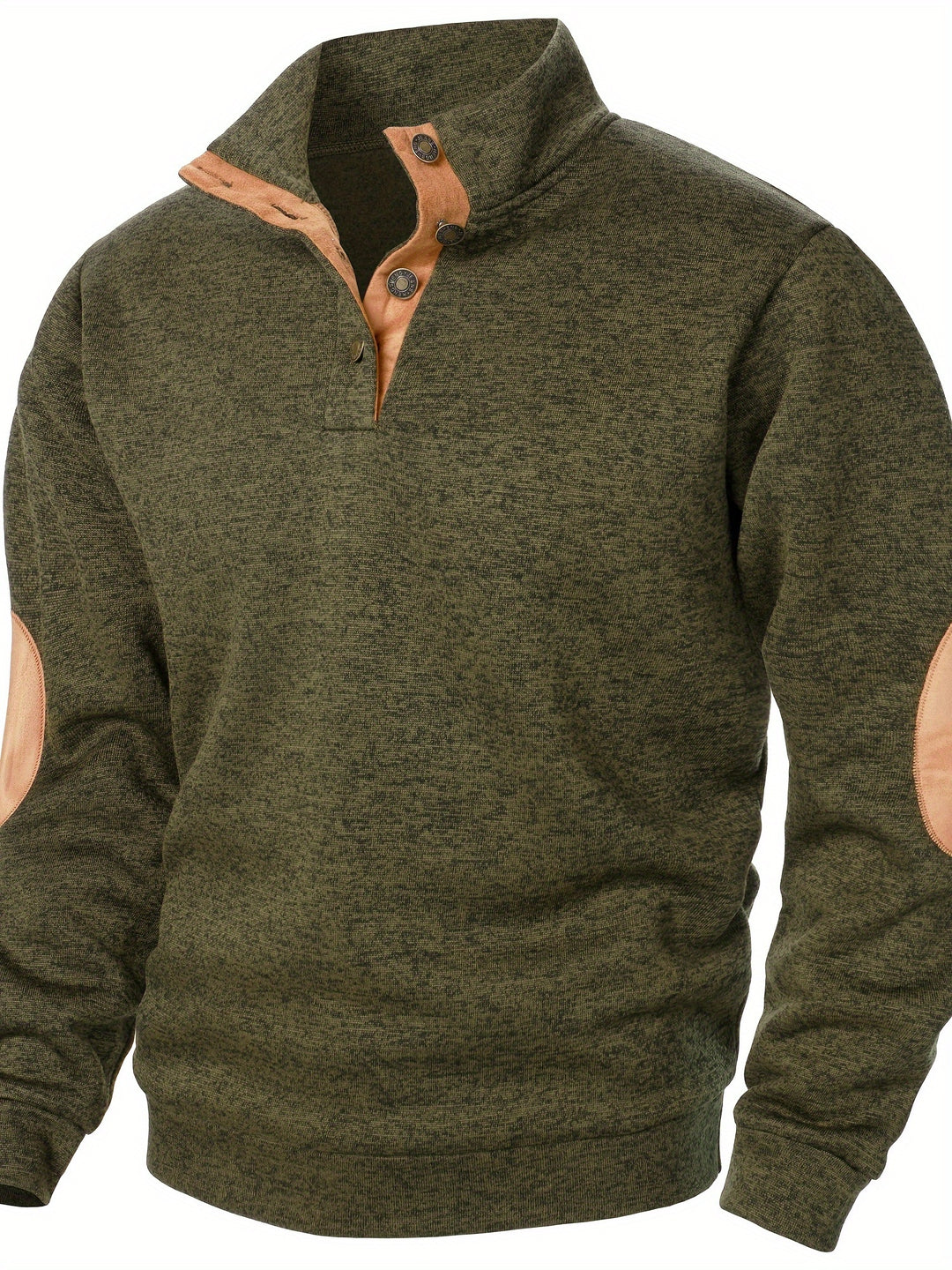 Wesson | Refined Button-Collar Pullover