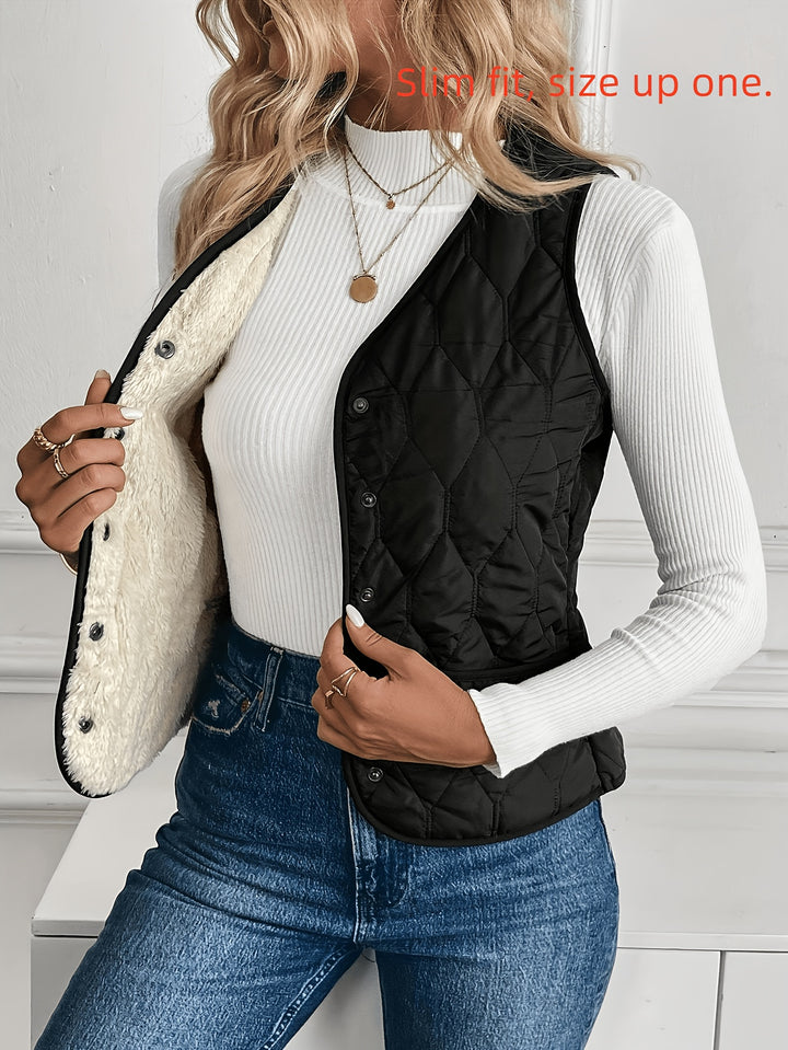 Adrienne | Cosy Quilted Gilet