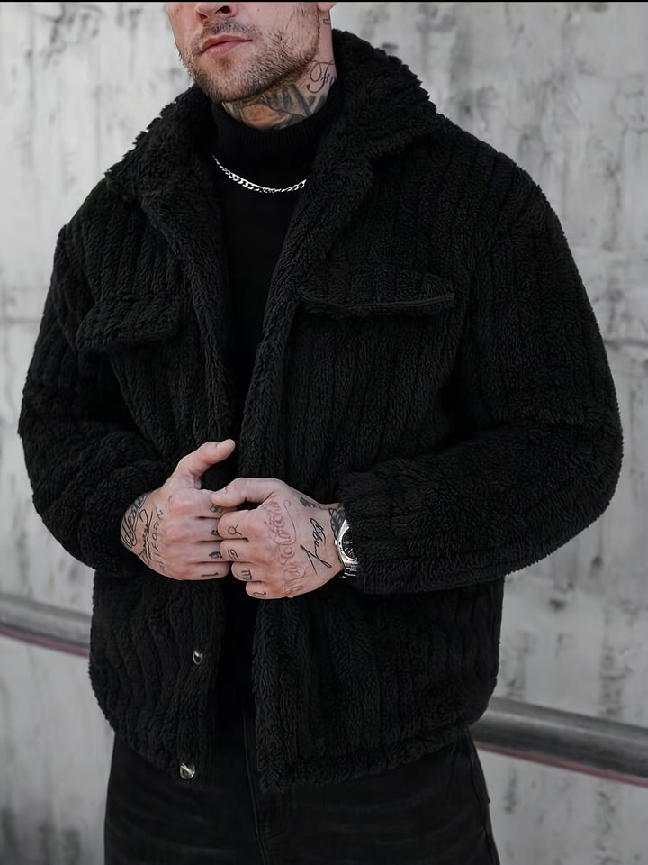Rhett | Textured Button-Front Jacket