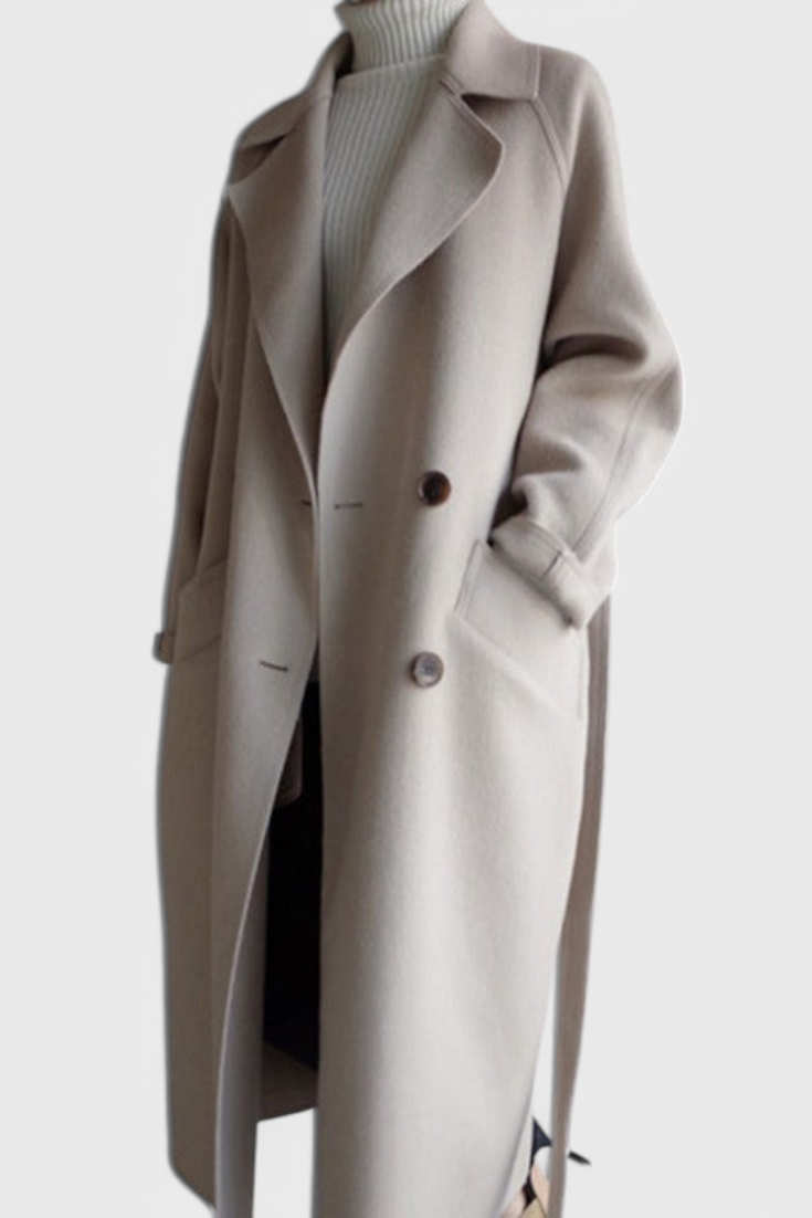 Astrid | Belted Wrap Coat